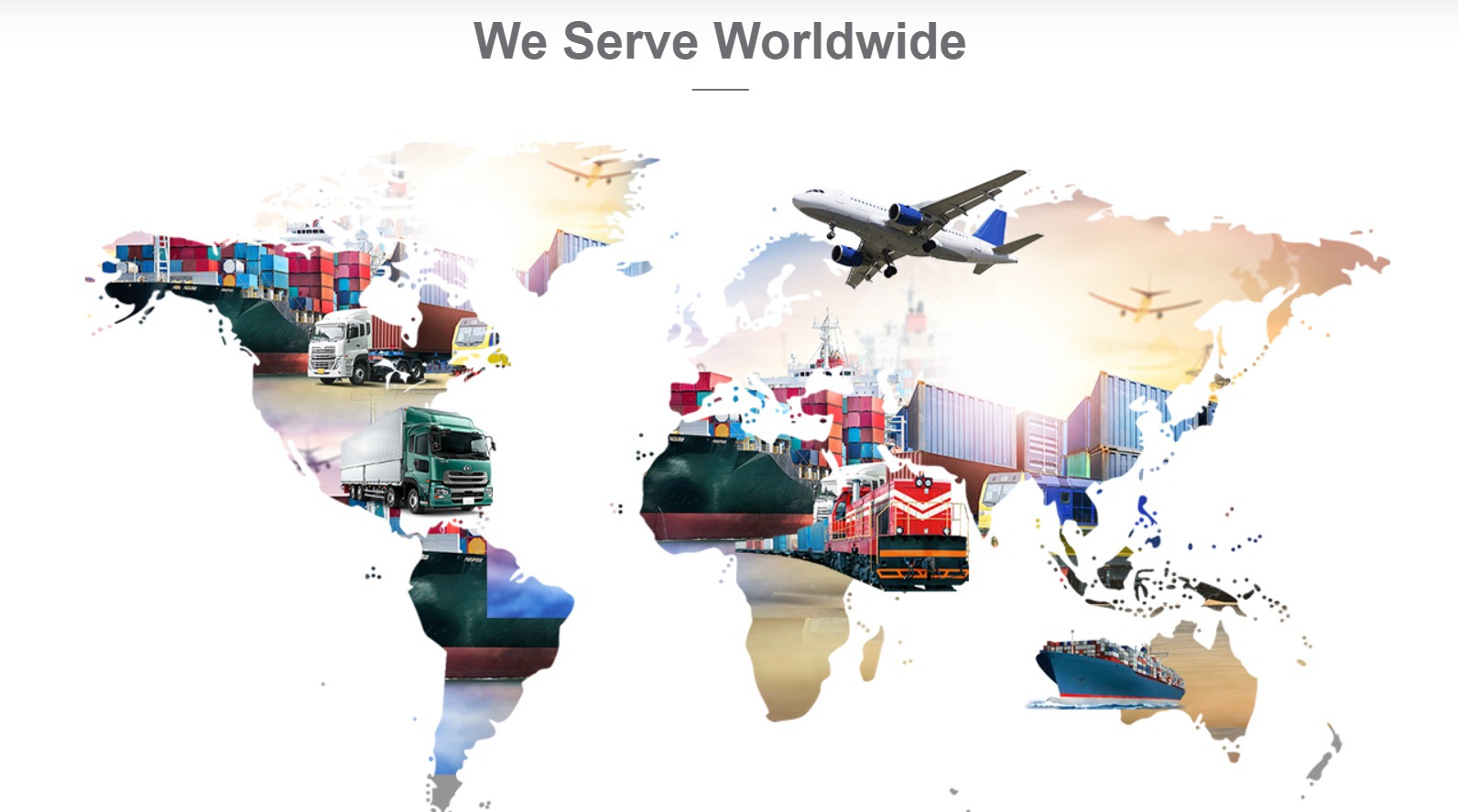 We service Worldwide